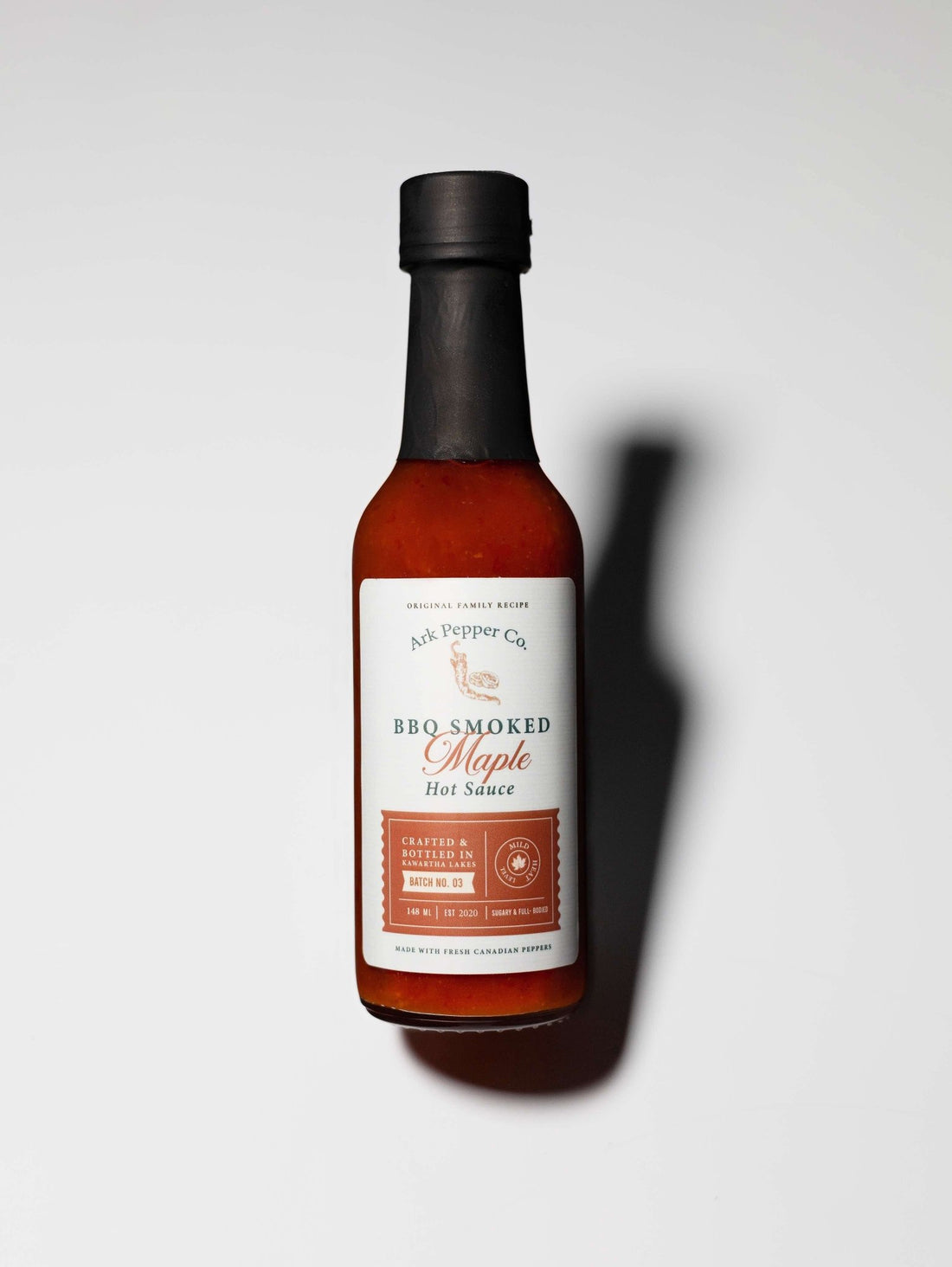Shop BBQ Smoked Maple Hot Sauce Ark Pepper Co.