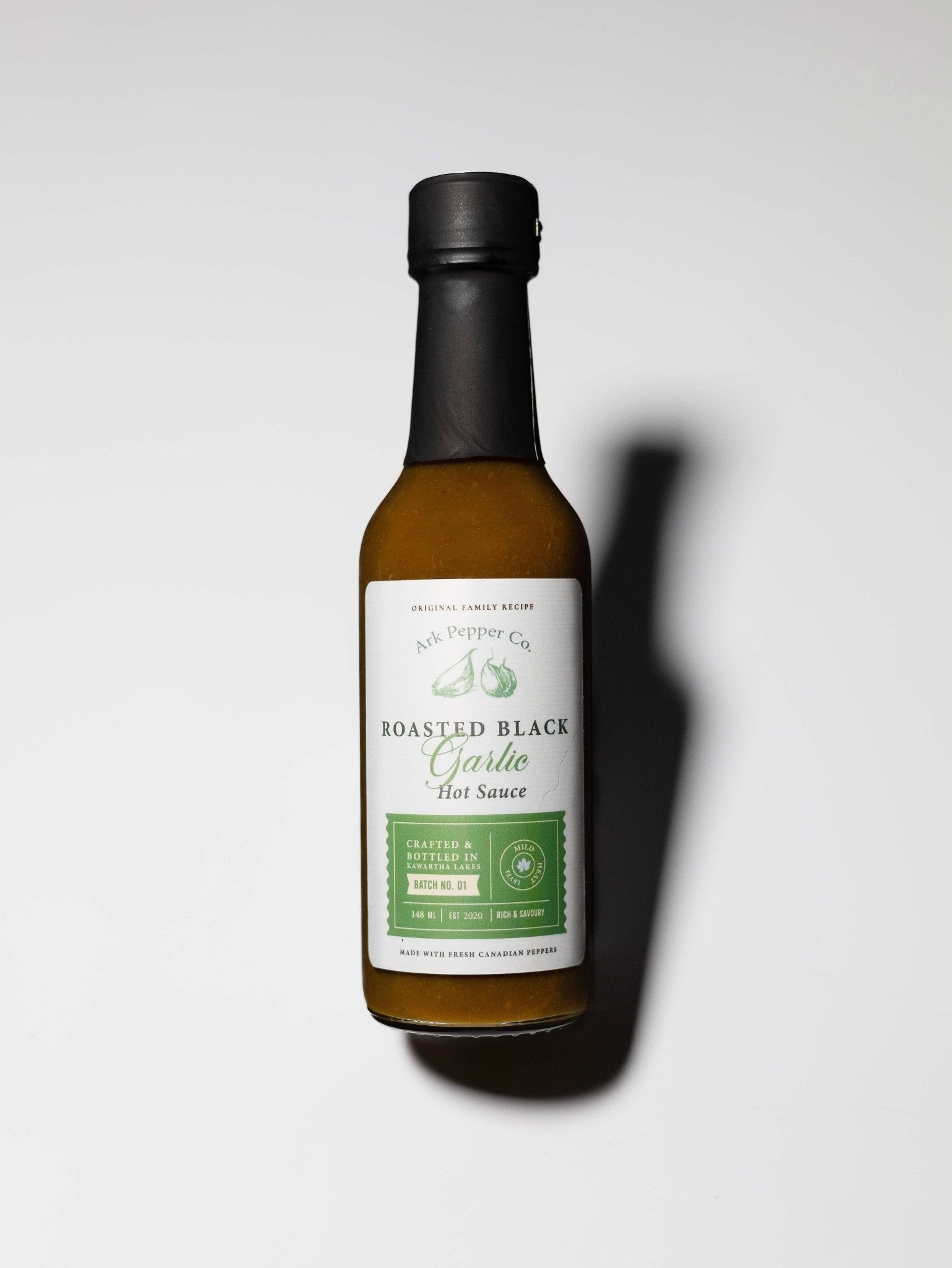 Shop Roasted Black Garlic Hot Sauce Ark Pepper Co.