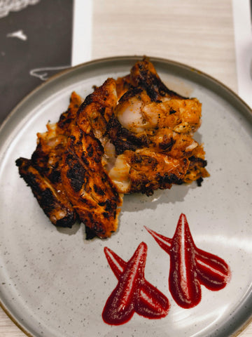 Maple BBQ Glazed Chicken Thighs