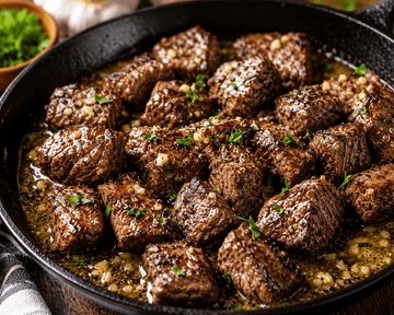 Garlic Butter Steak Bites - Ark Pepper Co.