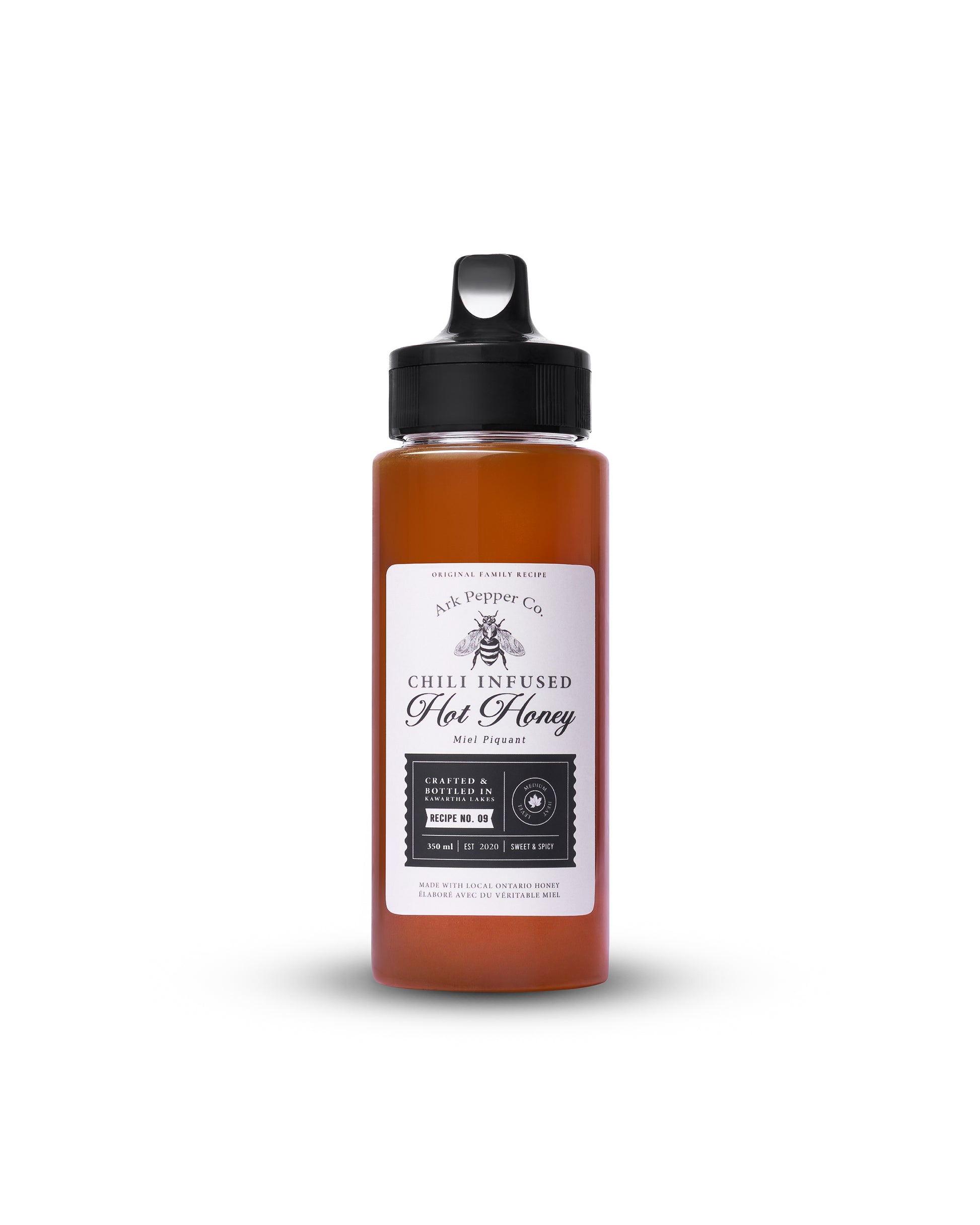 Ark Pepper Co. Hot Honey made in Ontario with local Ontario honey