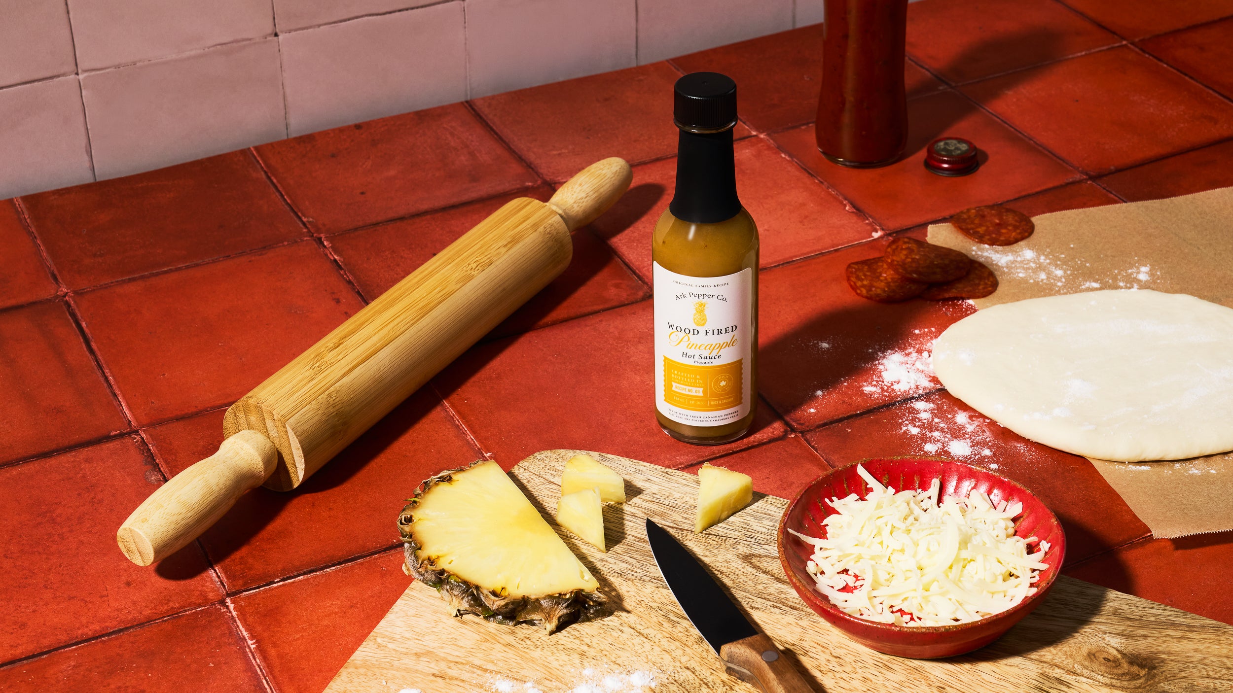 Ark Pepper Co. Wood Fired Pineapple Hot Sauce Kawartha Lakes Ontario Canada