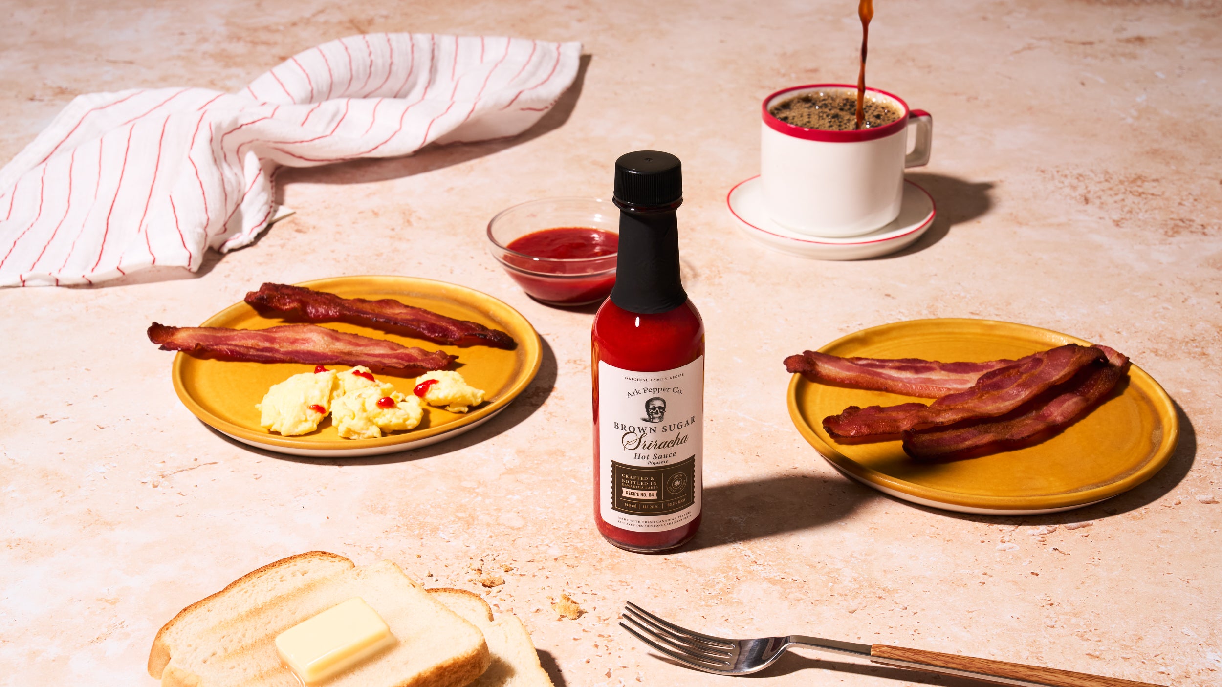 Ark Pepper Co. Brown Sugar Sriracha Hot Sauce Kawartha Lakes Ontario Canada