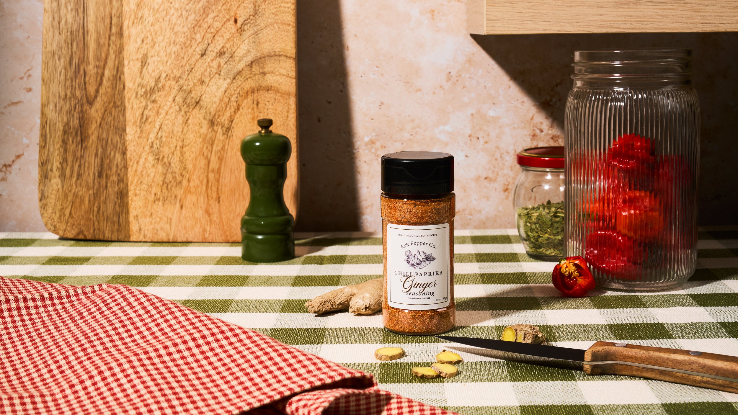 Ark Pepper Co. Chili Paprika Ginger Seasoning Kawartha Lakes Ontario Canada