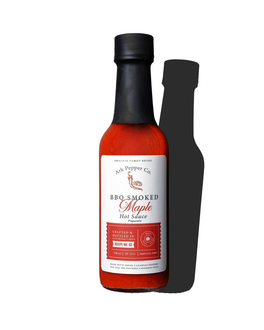 BBQ Smoked Maple Hot Sauce Ark Pepper Co. Kawartha Lakes Ontario Canada