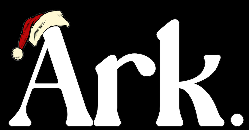 Ark Pepper Co. hot sauce christmas logo