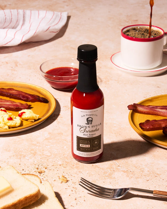 Brown Sugar SrirachaHot SauceArk Pepper Co.