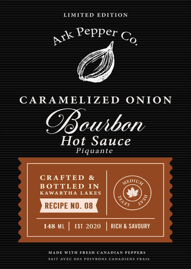 Caramelized Onion BourbonHot SauceArk Pepper Co.