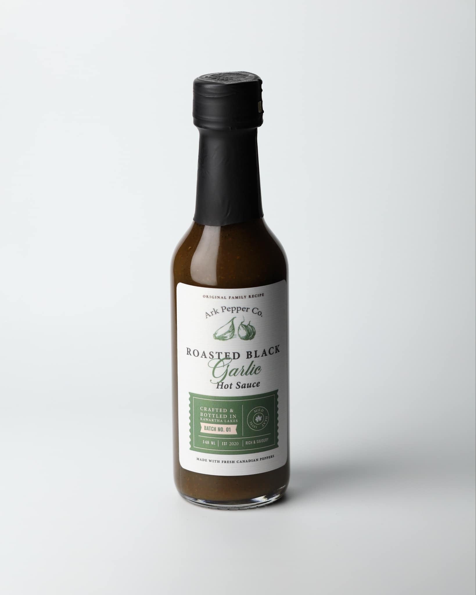 Roasted Black GarlicHot SauceArk Pepper Co.